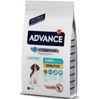 Advance Dog Puppy Sensitive Salmon and Rice ЛОСОСЬ корм для щенков всех пород 3 кг (500934)